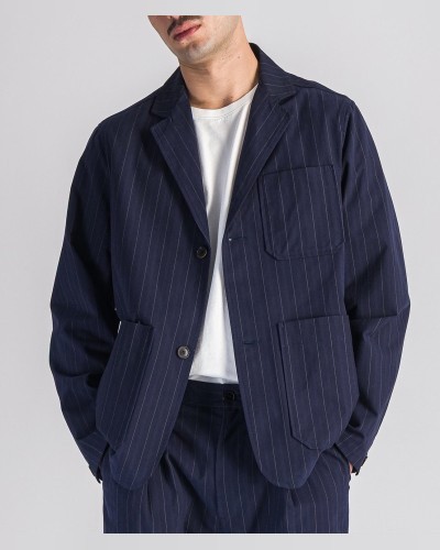 Donati Navy Stripes Jacket PARAGES