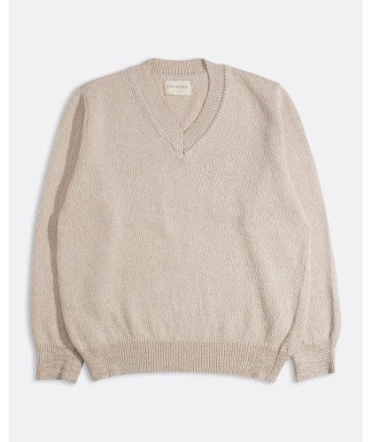 Waldo V-Neck Ivory Sweater...