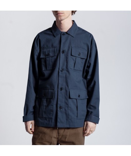 Borough Blue Ripstop Jacket...