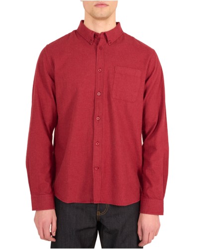 Chemise flanelle bio rouge...
