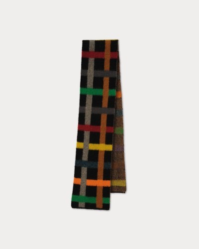 Petite Echarpe Brushed Weave Black JO GORDON