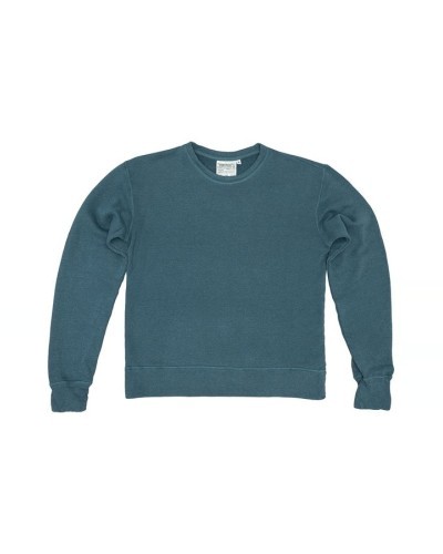 Sweatshirt chanvre / merino Zephyr Deep Teal JUNGMAVEN