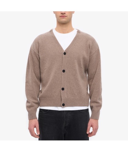 Cardigan Merino Warm Taupe...