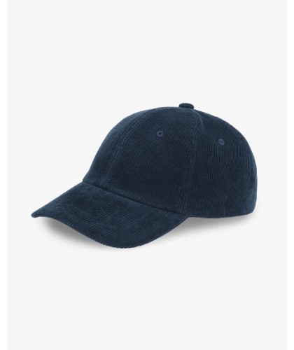 Casquette Velours Navy Blue...