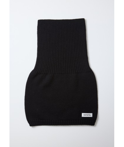 Cache Col Laine Noir ROTOTO
