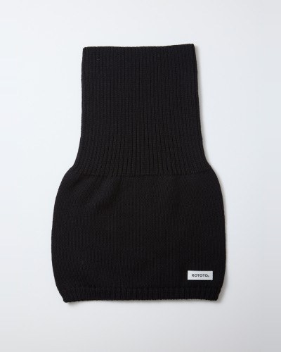 Cache Col Laine Noir ROTOTO
