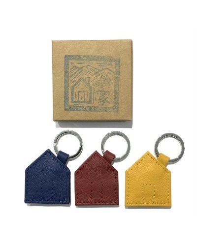Haus Leather Keychain HERR PONG